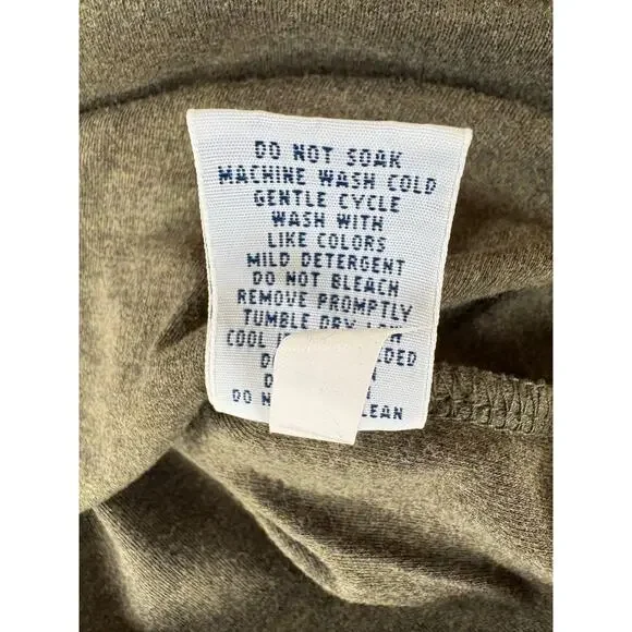 Polo Ralph Lauren Men’s L Polo Shirt Long Sleeves Olive Green Pima Soft Touch - Picture 7 of 7